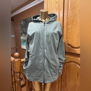 lululemon athletica Olive Striped Utility Jacket